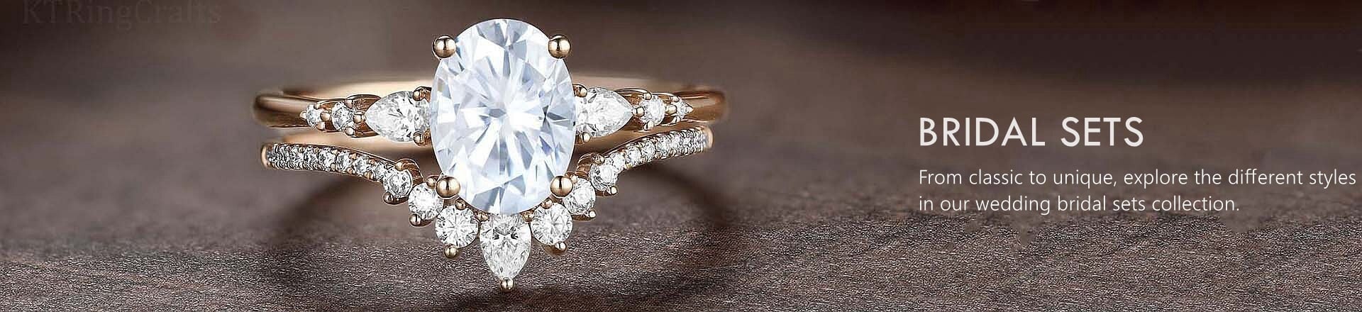 Rose Gold Bridal Sets