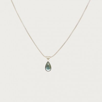 Platinum Plated Waterdrop Necklace